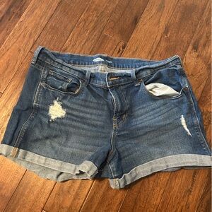 Old Navy boyfriend shorts size 12